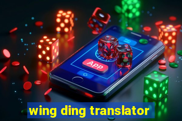 wing ding translator